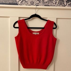 Knit basic tank